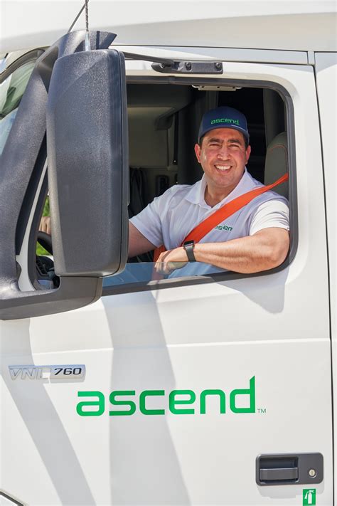 Ascend transportation - Ascend provides customers with logistics services in coordination with its affiliates Ascend LLC, Ascend Transportation LLC, Ascend Trucking LLC, and Ascend Distribution LLC. The company has operations in the South, Mid-Atlantic, and Midwest, with density and capacity in important regional areas where there is high demand for high-performance